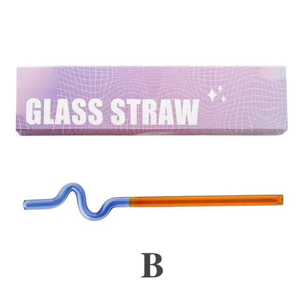 Artistry Style Glass Straws