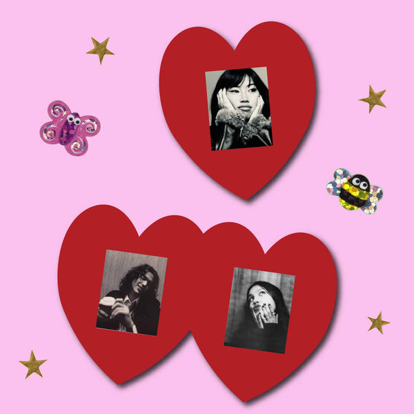 Red Heart Magnet Frame - Small or Medium