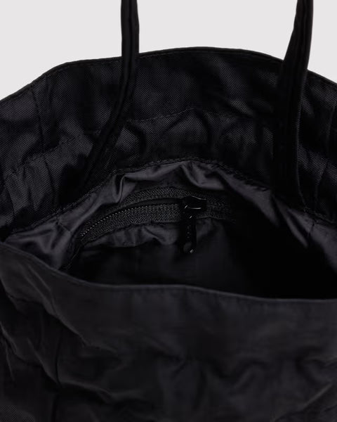 Nylon Drawstring Bag - Black