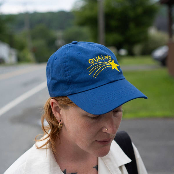 Qualms Front & Back Embroidered Dad Hat