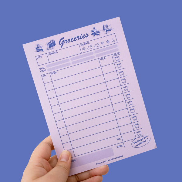 Groceries Notepad