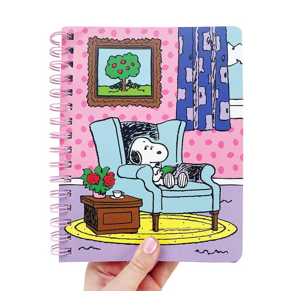 Snoopy Take It Easy Spiral Notebook