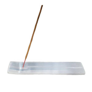 Selenite Incense Holder