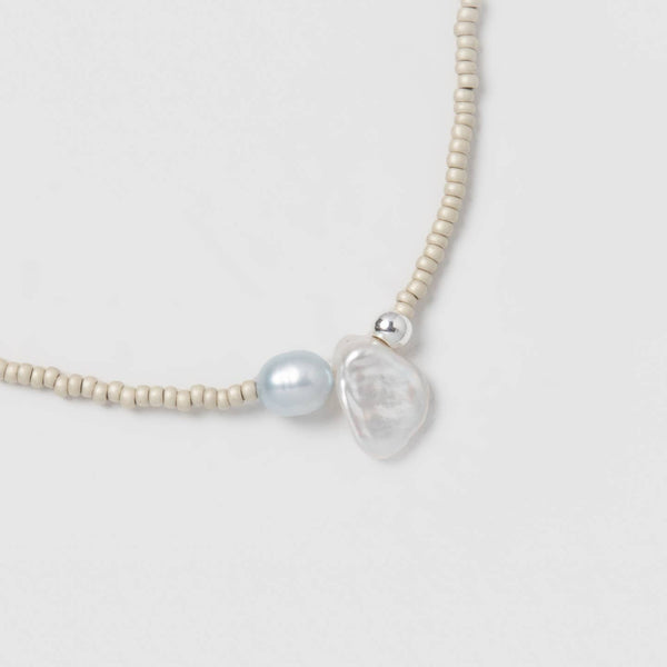 Addison Necklace in Cream