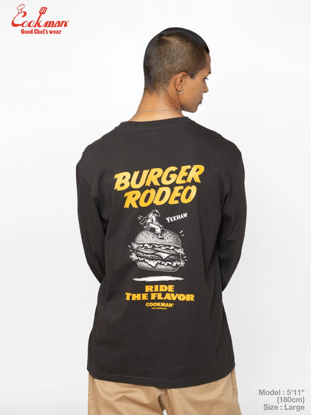 Cookman Long Sleeve Tees - Rodeo: Charcoal