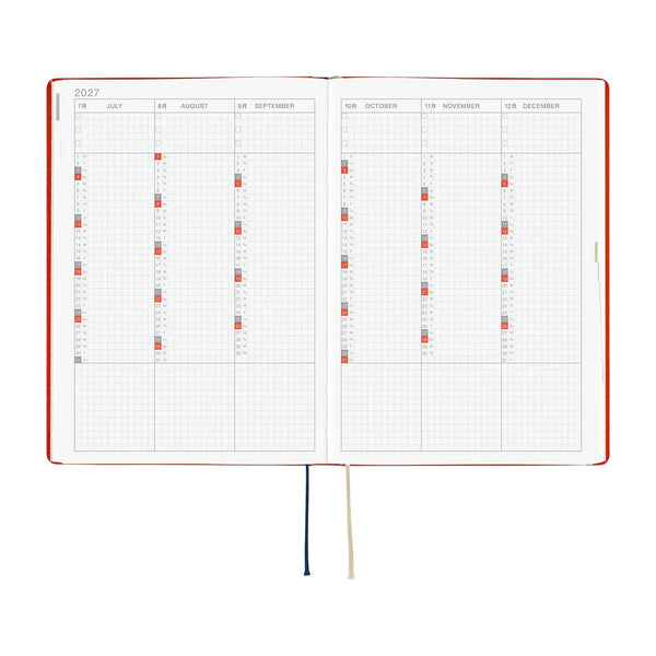 Hobonichi A5 Techo Hon - Yumi Kitagishi: White Cat and Rabbit’s Tea Room