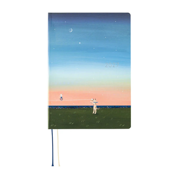 Hobonichi A5 Techo Hon - Hiroko Kubota: String Telephone Until the Moon is Full