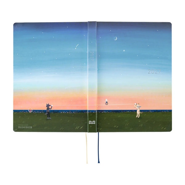Hobonichi A5 Techo Hon - Hiroko Kubota: String Telephone Until the Moon is Full