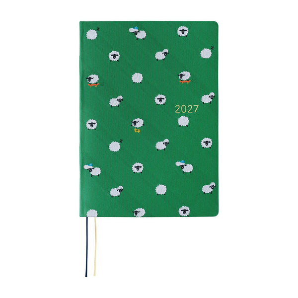 Hobonichi A5 Techo Hon - Bow & Tie: Sheep Sheep Sheep