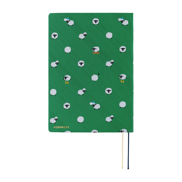 Hobonichi A5 Techo Hon - Bow & Tie: Sheep Sheep Sheep