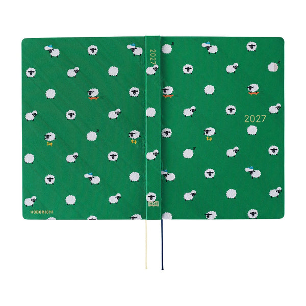 Hobonichi A5 Techo Hon - Bow & Tie: Sheep Sheep Sheep