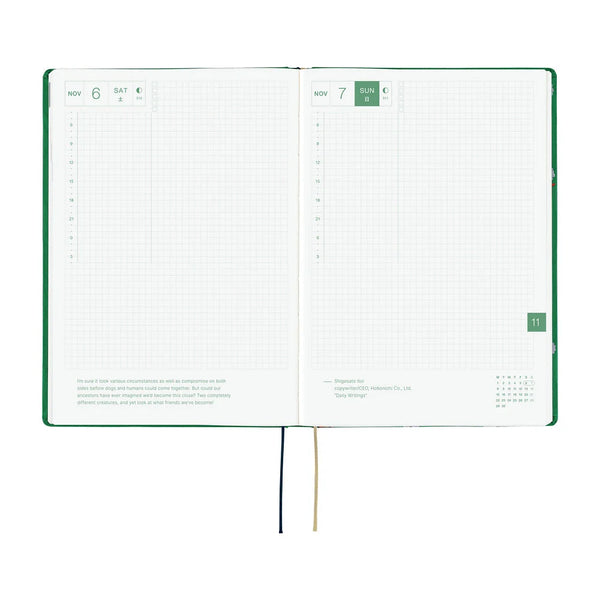 Hobonichi A5 Techo Hon - Bow & Tie: Sheep Sheep Sheep