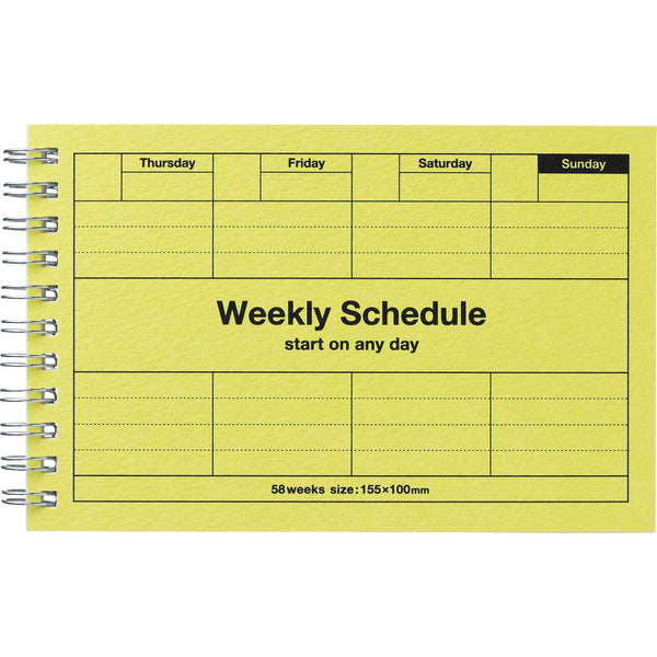 Dayfree Weekly Schedule - Neo Citron
