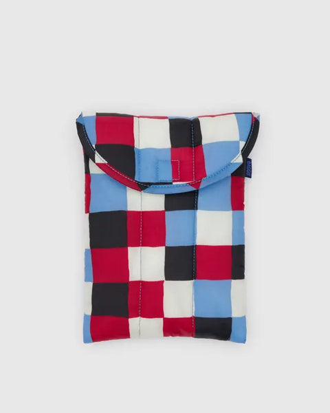 Puffy Tablet Sleeve 8" - Painted Check