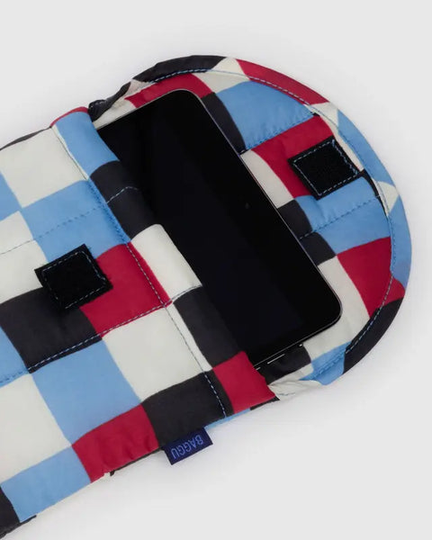 Puffy Tablet Sleeve 8" - Painted Check