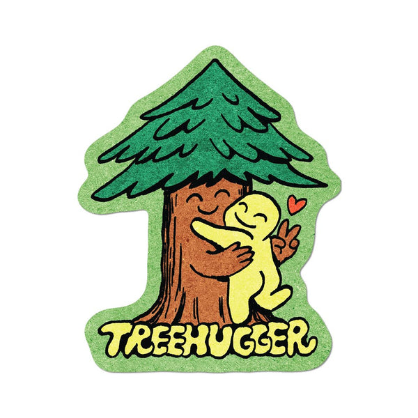 Treehugger Sticker