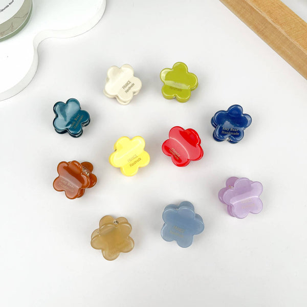 Mini Flower Hair Claw Clip
