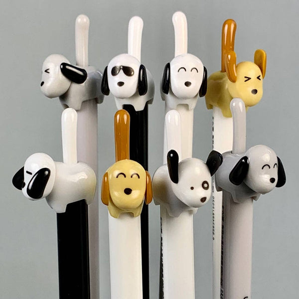 Dog Tail Retractable Gel Pen