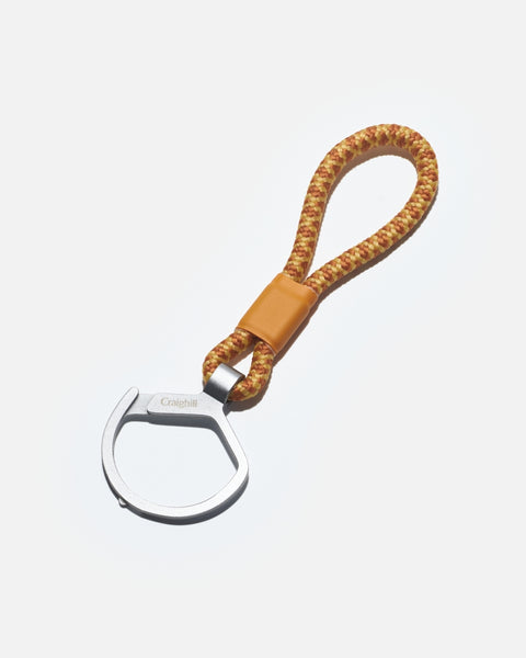 Rope Split Ring - Monarch Orange