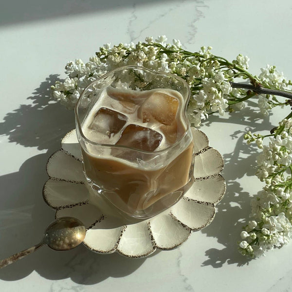Wavy Glass Cup