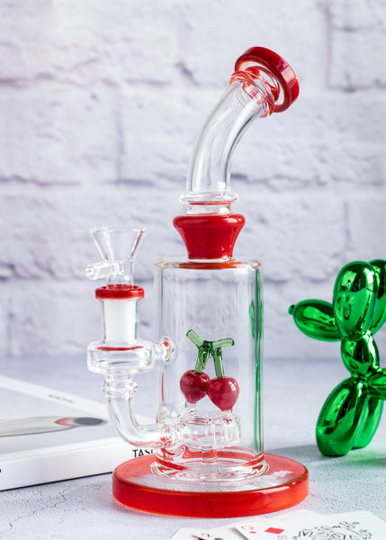 Cherry Figurine Water Pipe
