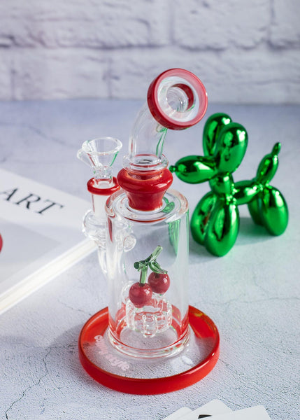 Cherry Figurine Water Pipe