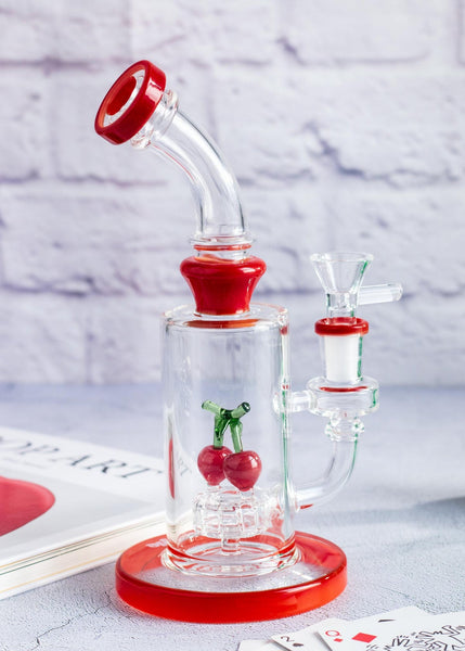 Cherry Figurine Water Pipe