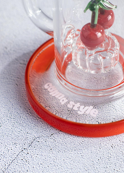 Cherry Figurine Water Pipe