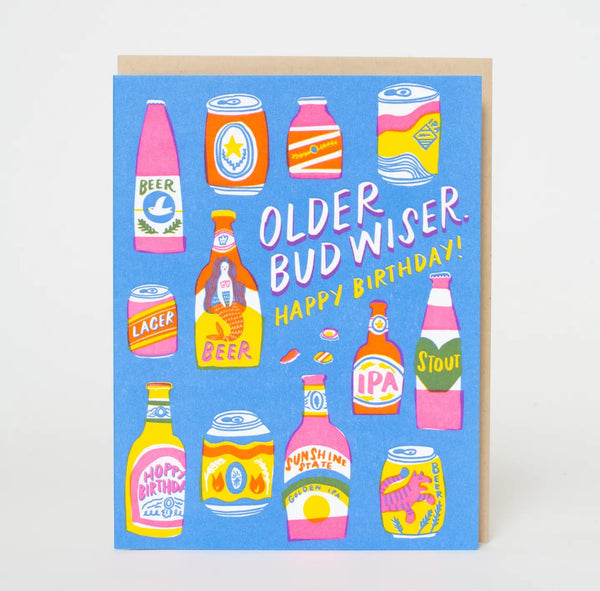 Bud Wiser Birthday Card