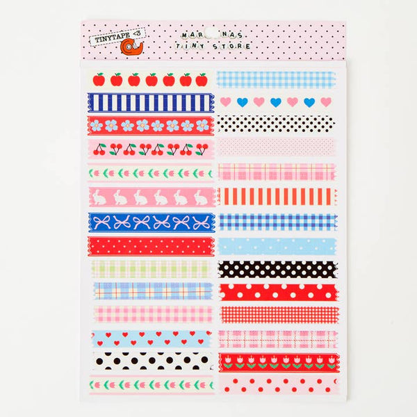Tinytapes! 50+ Tiny Washi Tape Samplers