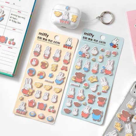 Miffy Puffy Cushion Deco Stickers