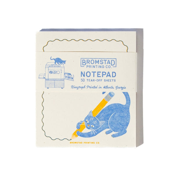 Pencil Cat Mini Notepad