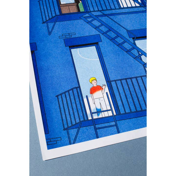 Porco Rosso Risograph Print