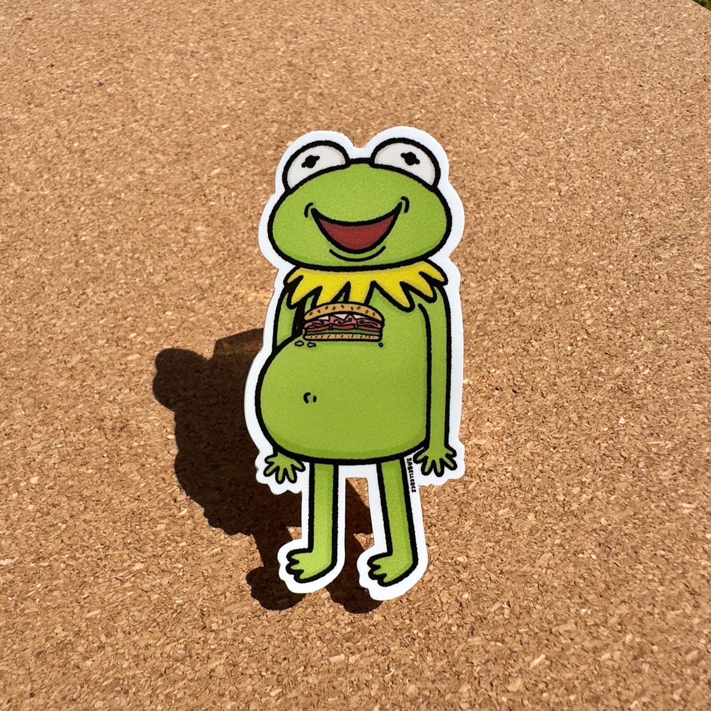 Munchie Kermit Sticker – All The Feels