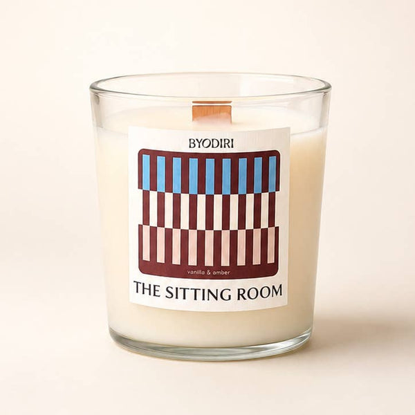 The Sitting Room Candle - Vanilla & Amber