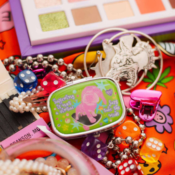 Suffering Is Not A Virtue Pill Case