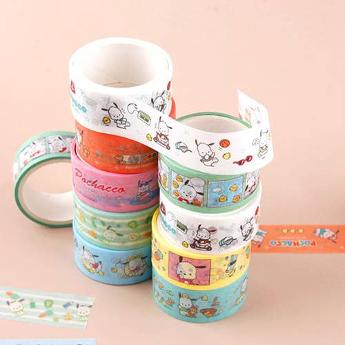 Pochacco Masking Tape - 8Pcs Set