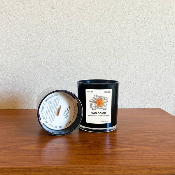 Welcome Candle - Coconut & Amber