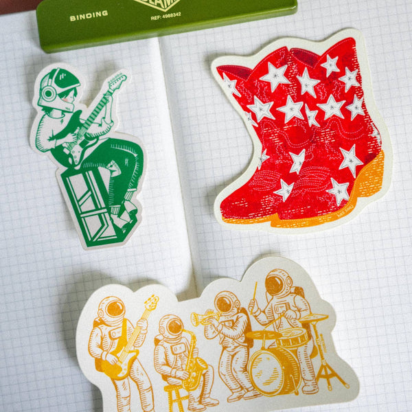 Lucky Star Boots Sticker