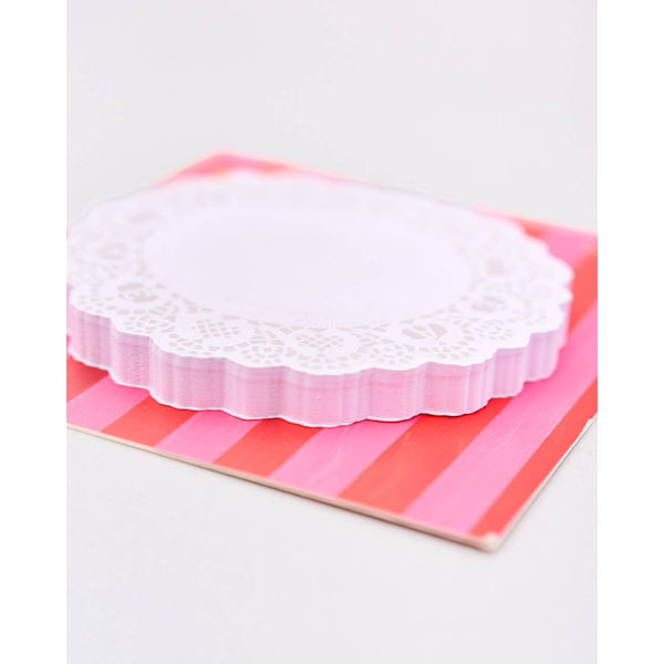 Tea Time Doily Notepad