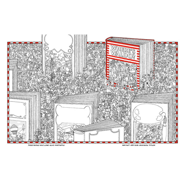 Where's Waldo? the Official Coloring Book