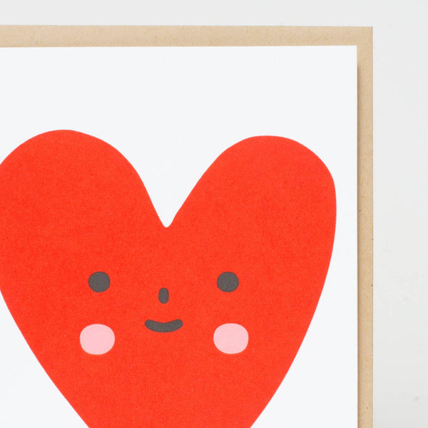 Heart Friend Greeting Card