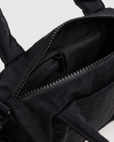 Small Nylon Duffle Bag - Black