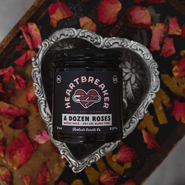 Heartbreaker - A Dozen Roses 8oz Soy Candle