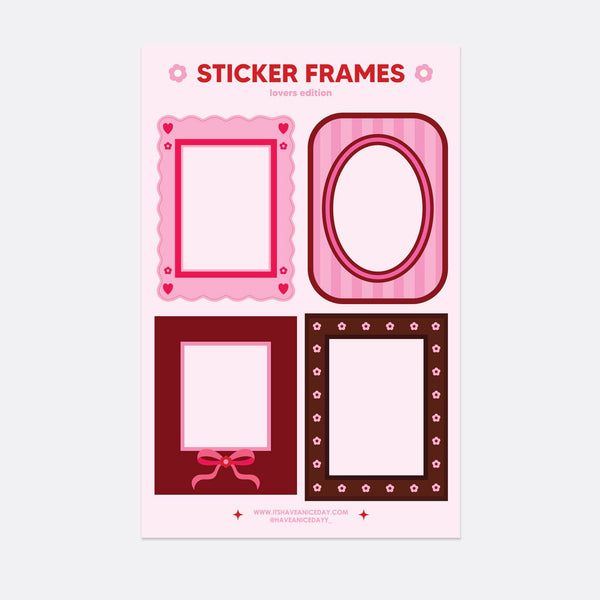 Sticker Frames - Lover Edition