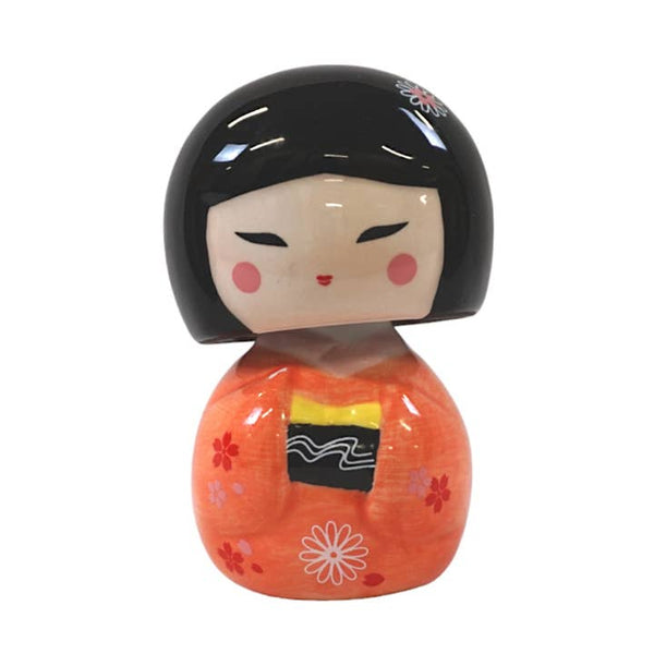 Ceramic Kokeshi Bobble Head