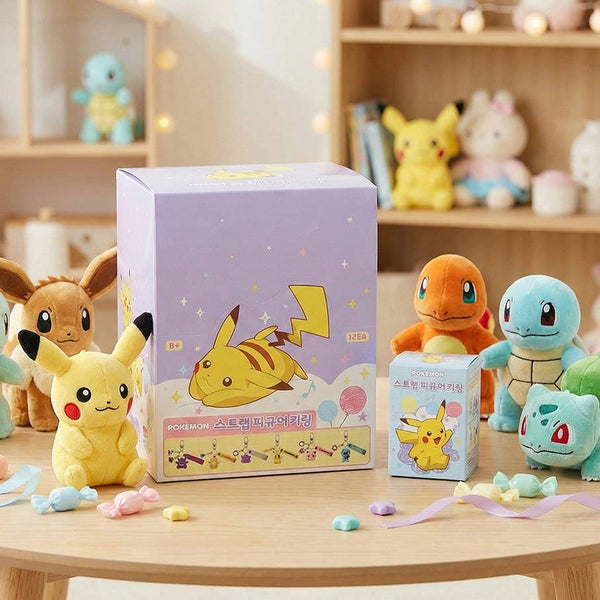 Pokemon Strap Figure Keyring Blind Box