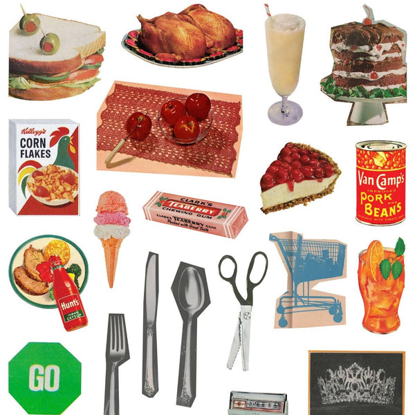 Good Old Days Collage Kit