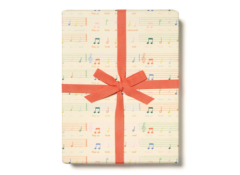 Birthday Song Wrapping Paper
