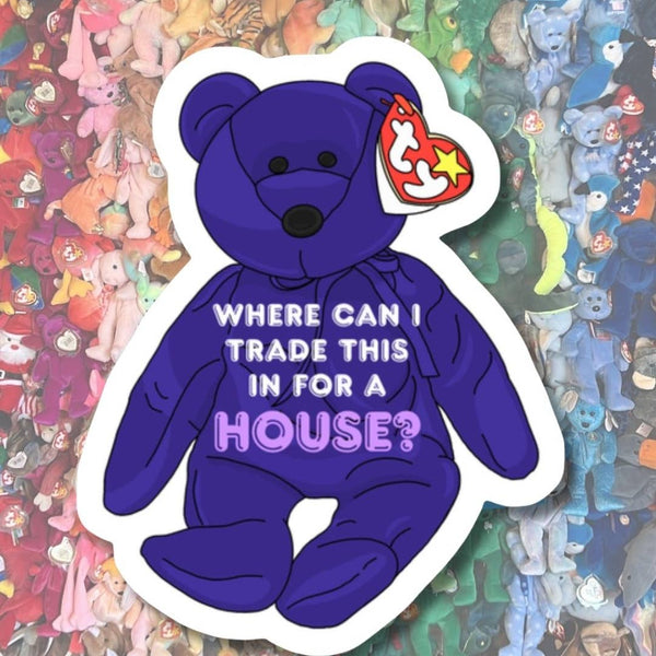 Beanie Baby Sticker